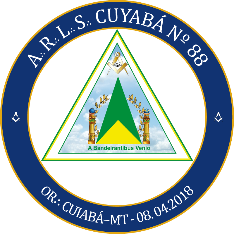 Logo A∴R∴L∴S∴ Cuyaba Nº 88